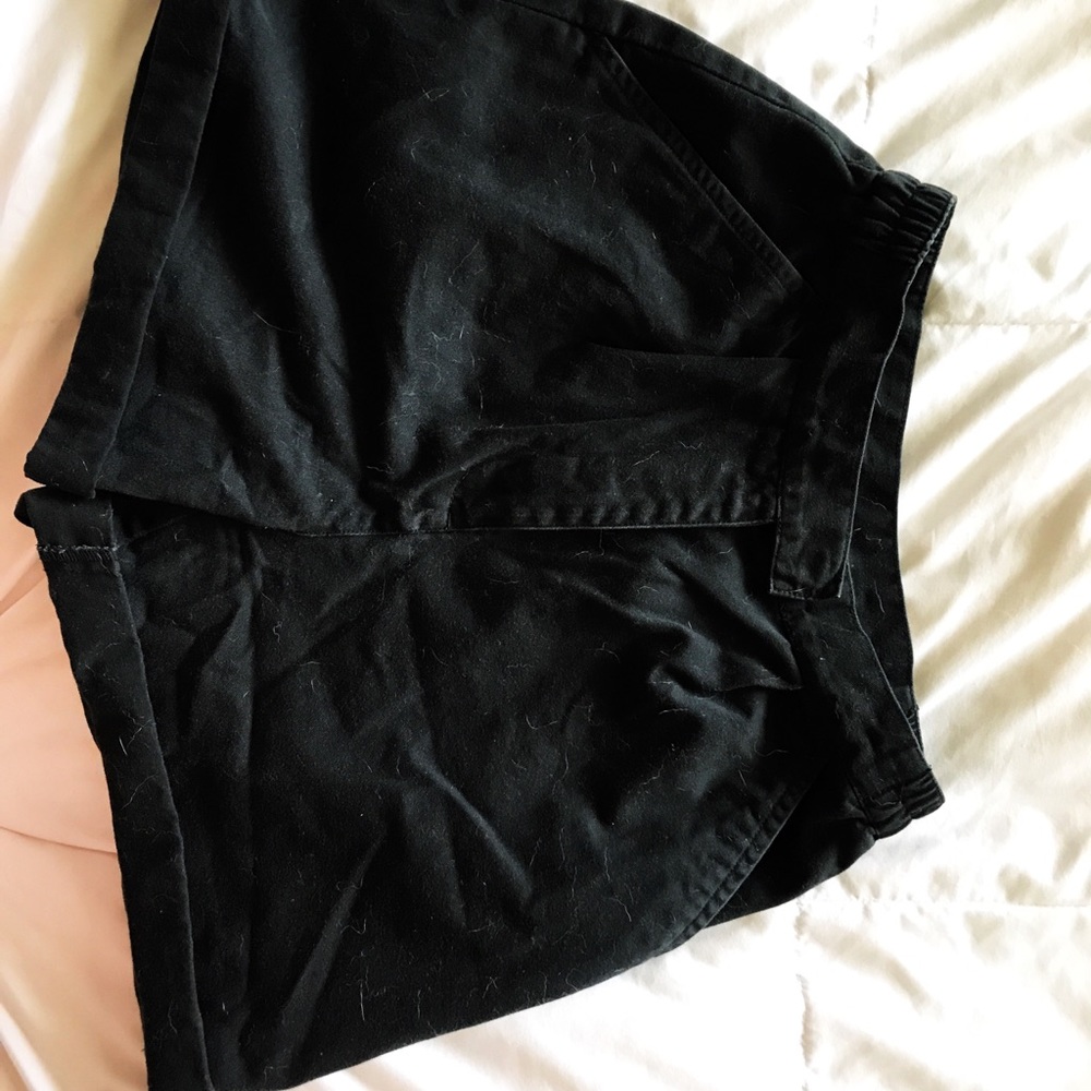 Black shorts